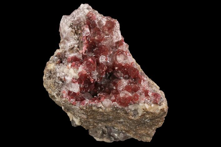 Cobaltoan Calcite Crystal Cluster - Bou Azzer, Morocco #90300